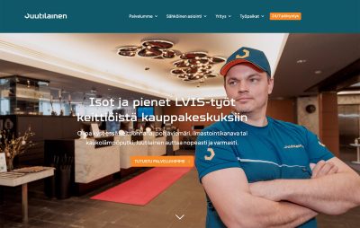 Lvijuutilainen.fi · Suunnittelu ja toteutus