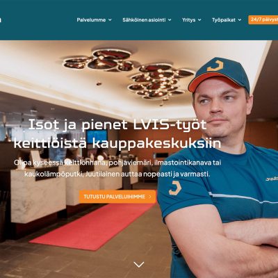 Lvijuutilainen.fi · Suunnittelu ja toteutus
