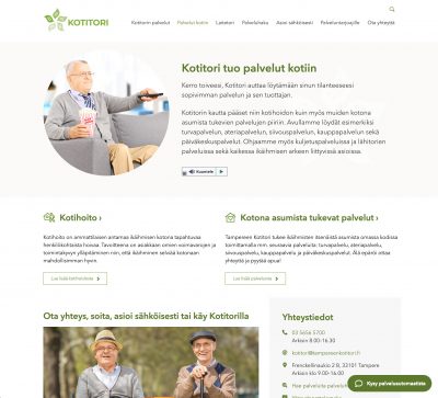 Tampereenkotitori.fi · Suunnittelu ja toteutus
